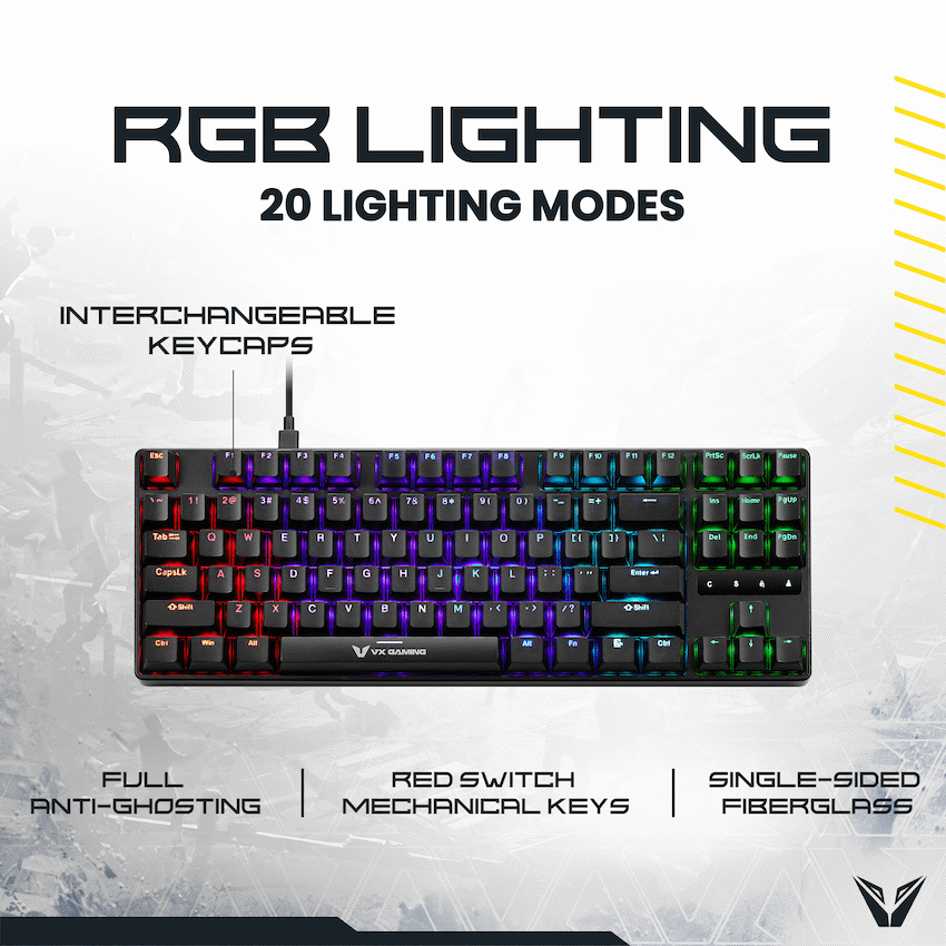 VX Gaming Hermes Series Mechanical Gaming Keyboard - image 9