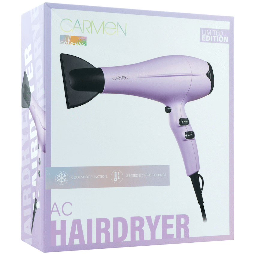 Carmen Colours 2200w AC Hair Dryer - image 9
