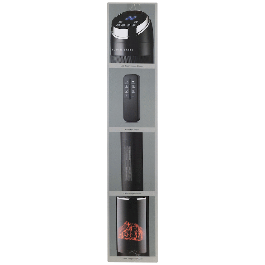 Boden Stark Digital Fireplace Tower Heater - image 9