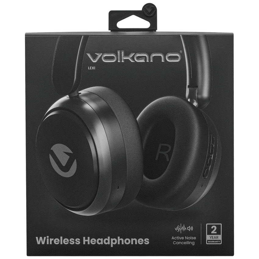 Volkano Lexi Bluetooth Headphone with ANC - Black - image 9