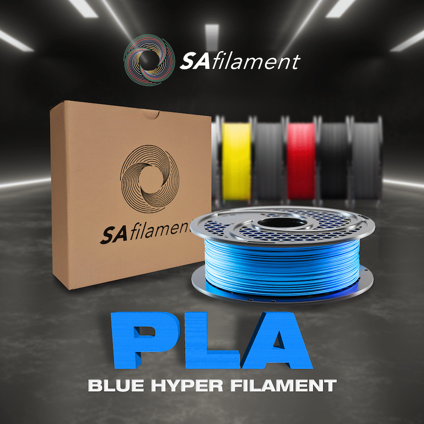 SA Filament PLA Hyper Filament 1kg - Blue - image 9