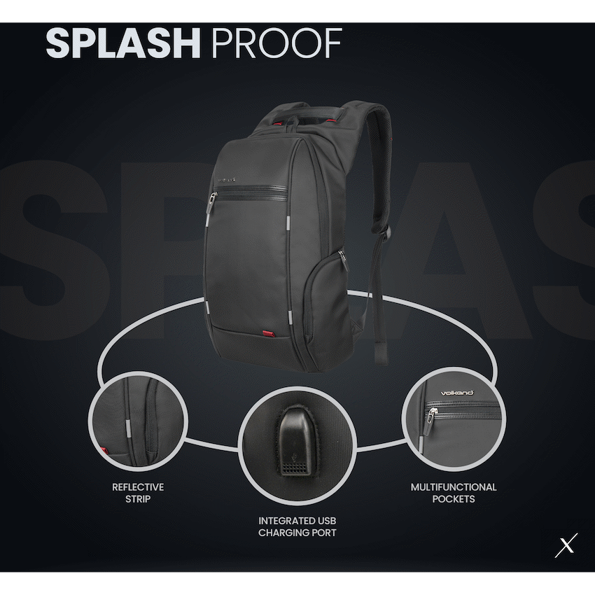 VolkanoX United 15.6" Laptop Backpack - Black - image 9