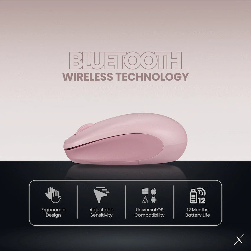 VolkanoX Magma Bluetooth Wireless Mouse - Rose - image 9