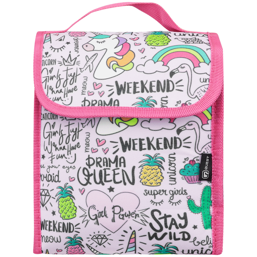 Quest Unicorn Weekend 4-Piece BTS Backpack Combo - Pink - image 9