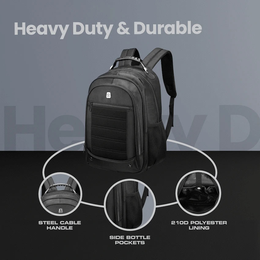 Volkano Captain 15.6" Laptop Backpack - Black - image 9