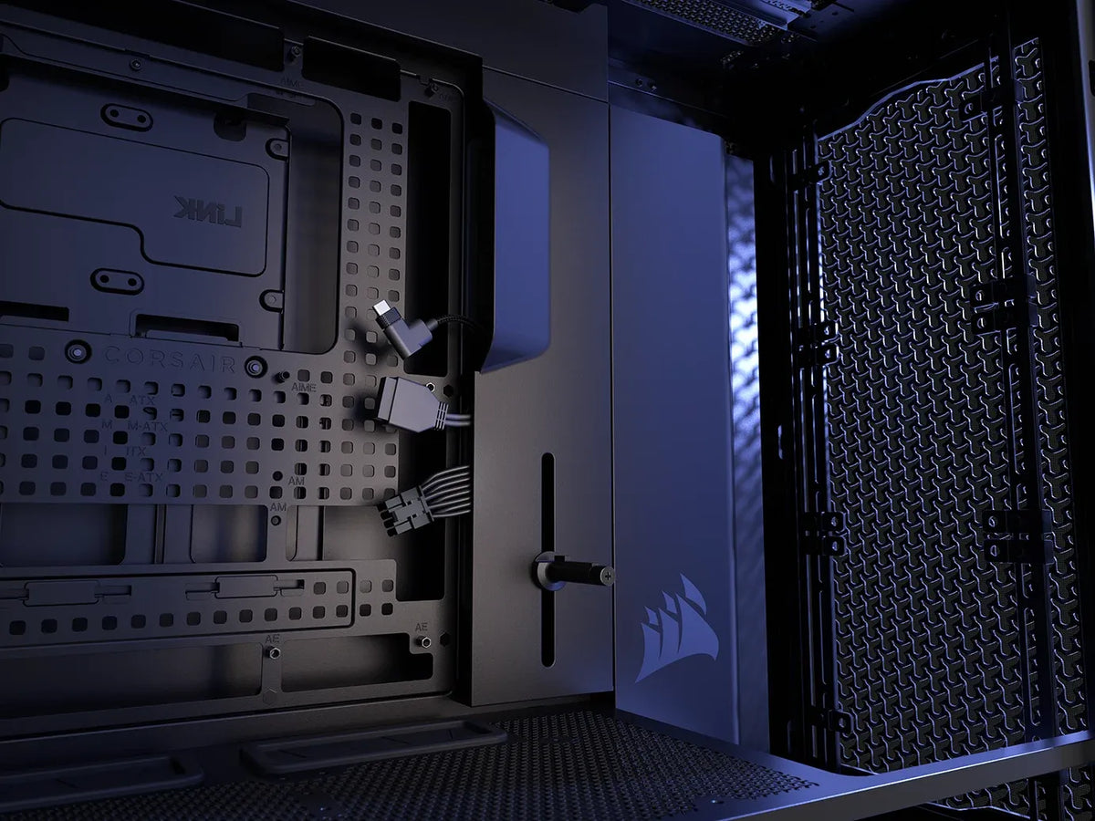 FRAME 5000D RS Mid-Tower PC Case; 4x RS 140 PWM Fans; 2x 2.5'' ; 1x 3.5''; Black. - image 8
