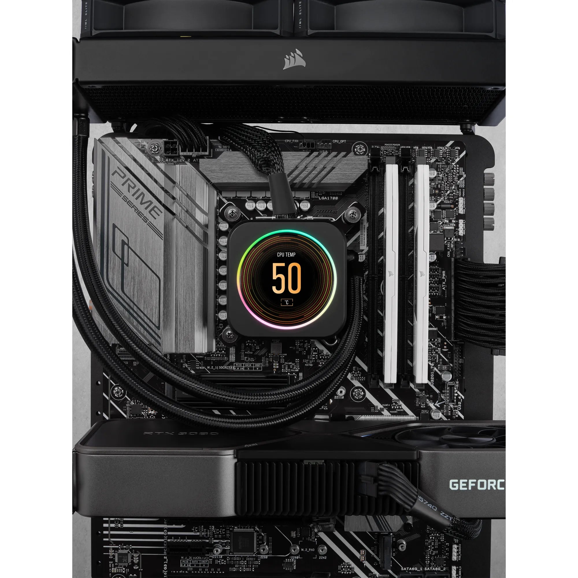Corsair VENGEANCE® 32GB (2 x 16GB) DDR5 DRAM 5200 C40 Memory Kit; 40-40-40-77; 1.25V; Intel XMP White. . - image 9