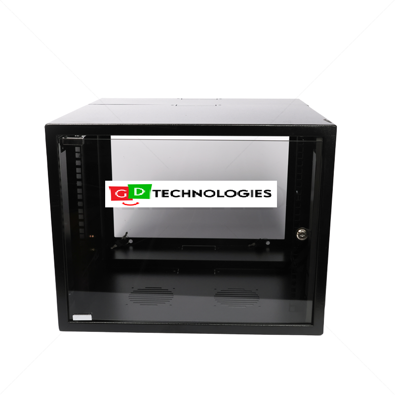 9U Wallbox Swingframe (600mm) excl Fan and Power