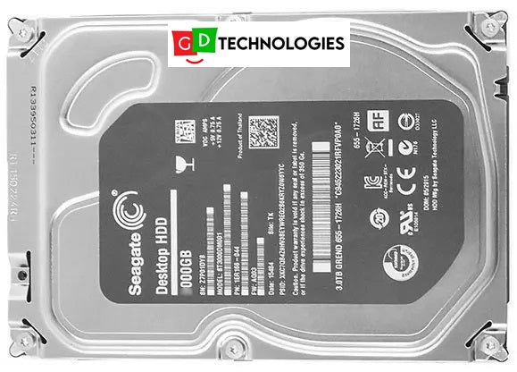 A1419 Hard Drive 2TB SATA 3.5 5400RPM for iMac 27-inch Retina A1419 (Late 2012 – Mid 2019)