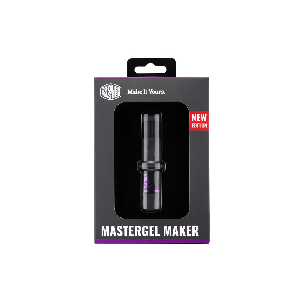 Cooler Master MasterGel Maker, 11 W/m·K, 2.6 g/cm³, Grey, 1.5 ml, 0.012 g, 345 mm