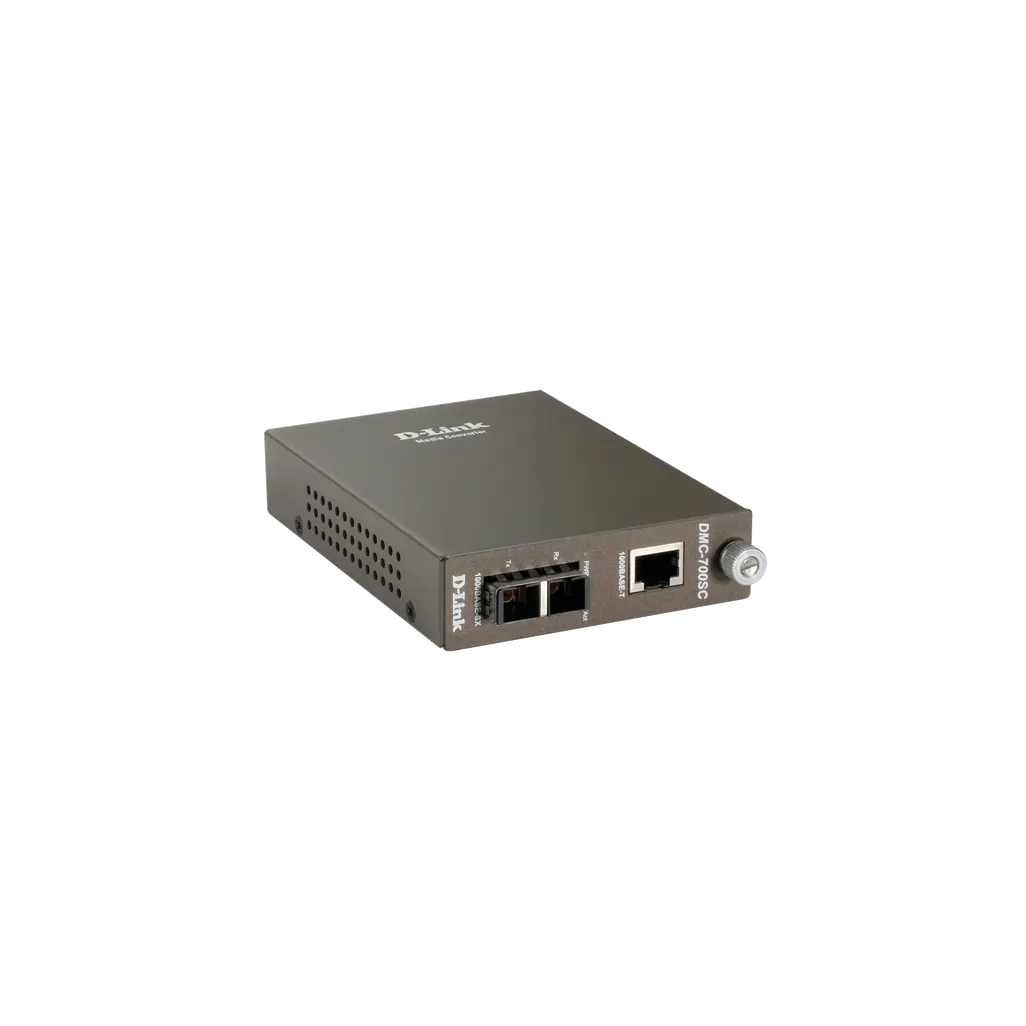D-Link Media Converter, 1000 Mbit/s, 1000BASE-T, 1000BASE-SX, IEEE 802.3ab, IEEE 802.3z, 5.5 W, 120 mm, 88 mm