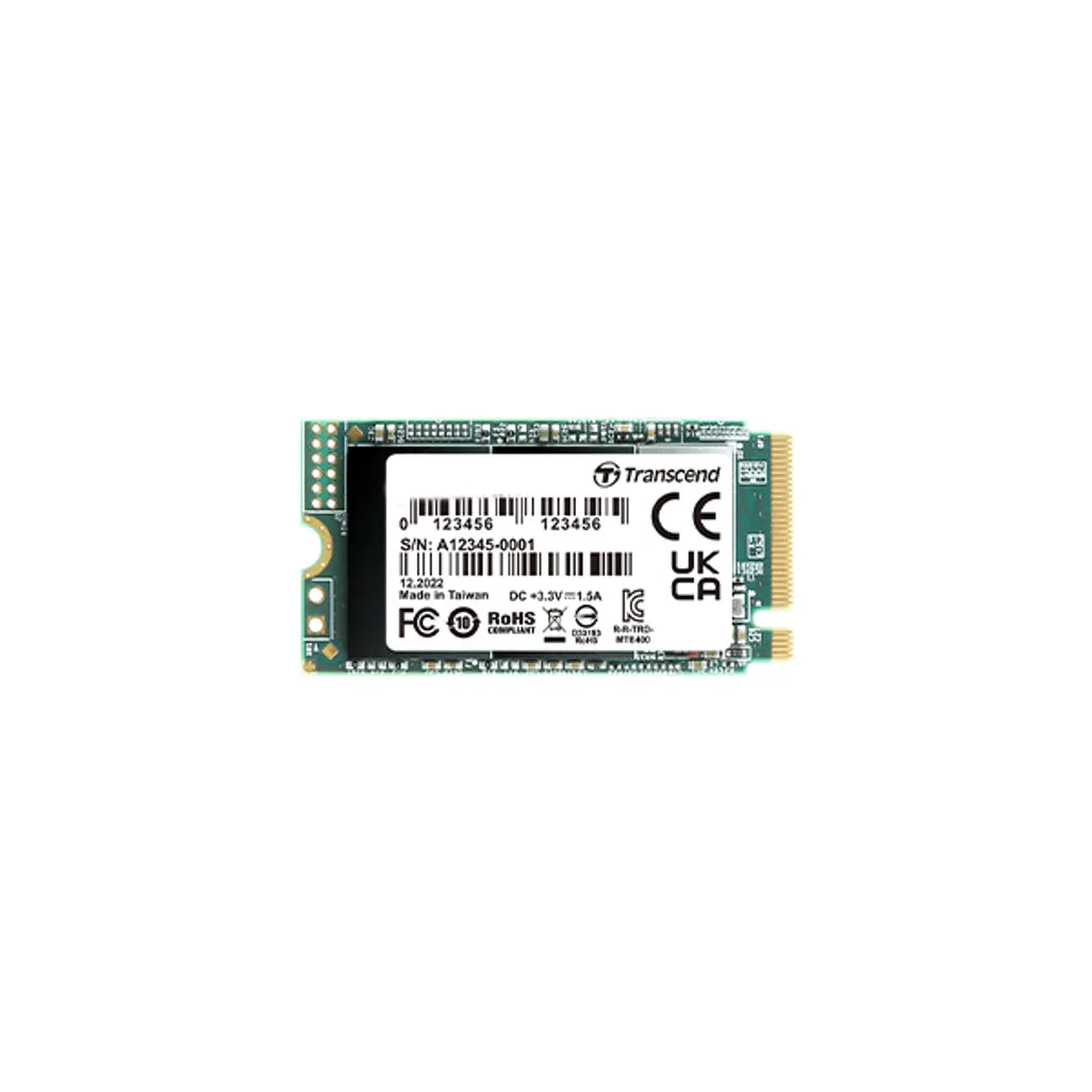 Transcend PCIe SSD 400S, 512 GB, M.2