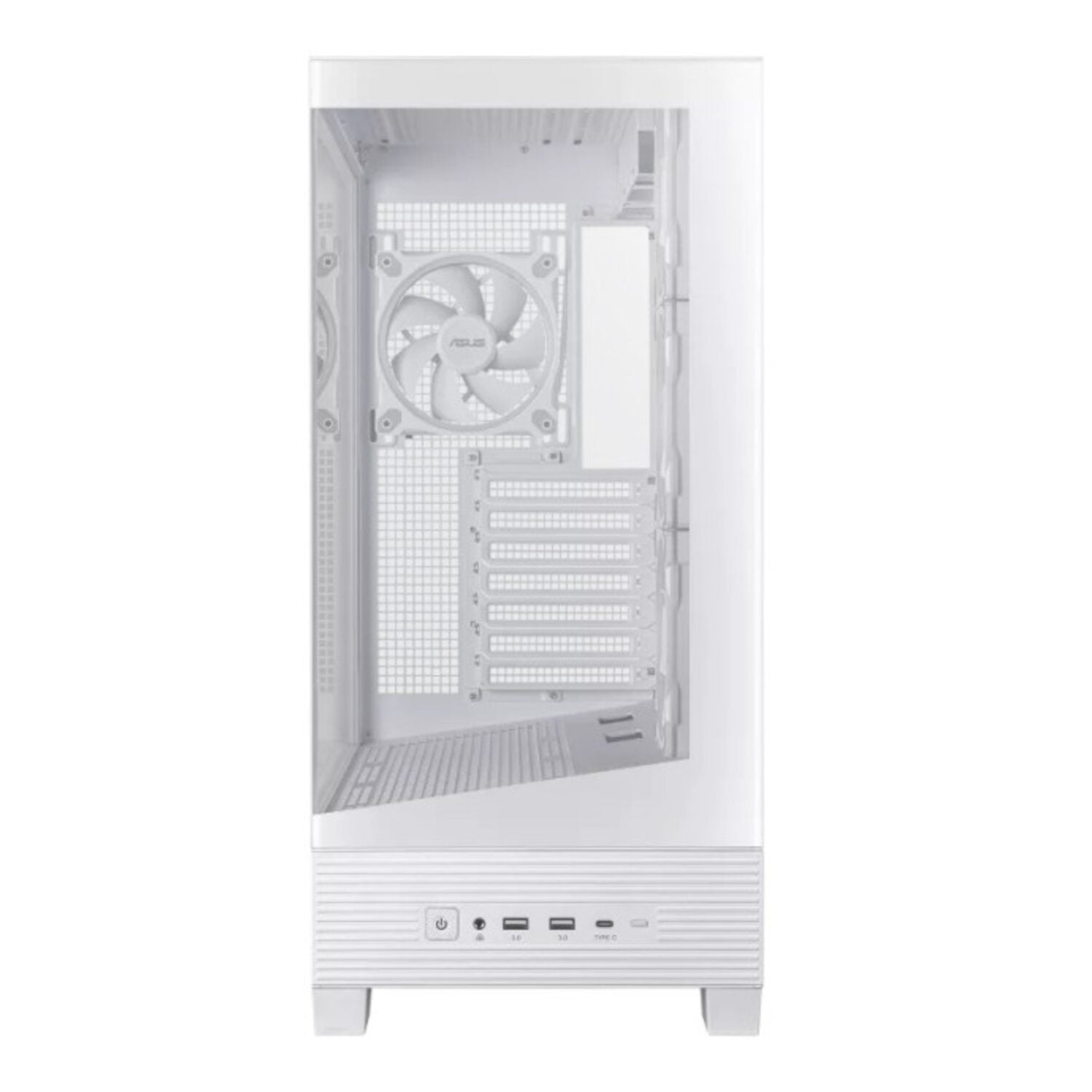 Asus A31 PLUS Mid Tower ATX Chassis - White – image 3