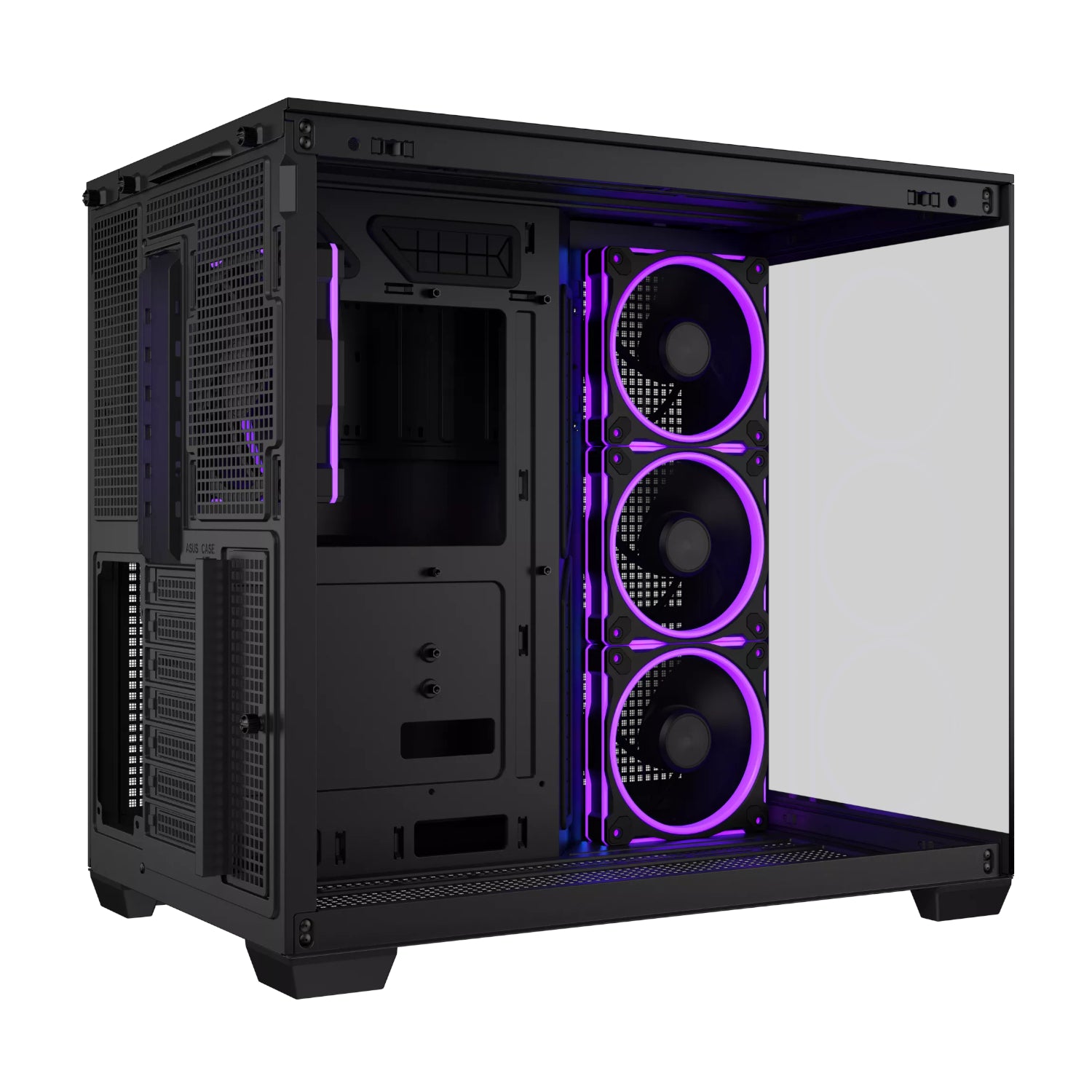 Asus A32 PLUS ARGB ATX Gaming Chassis – Black – image 5
