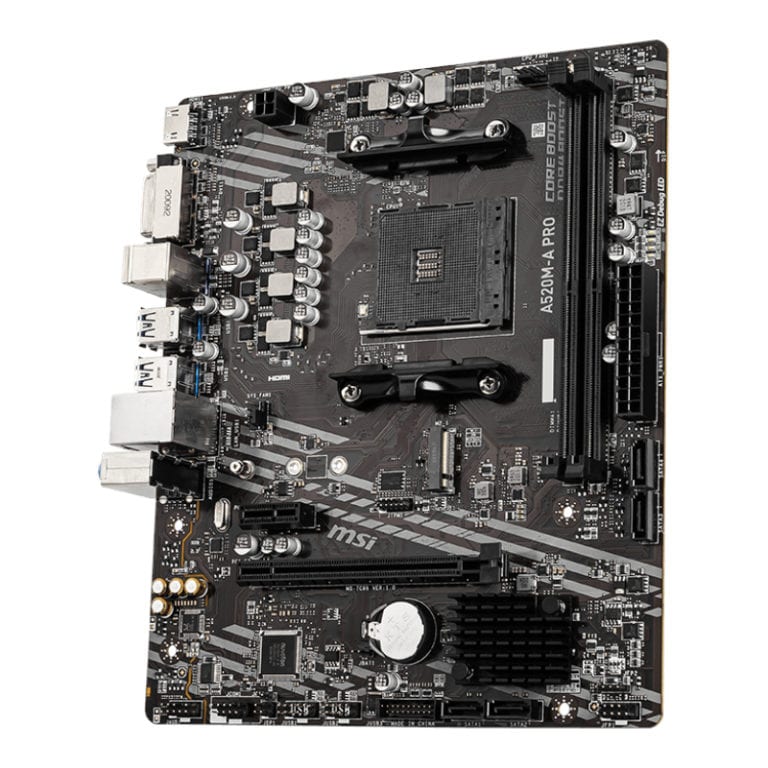 MSI A520M-A PRO AMD AM4 MATX Gaming Motherboard