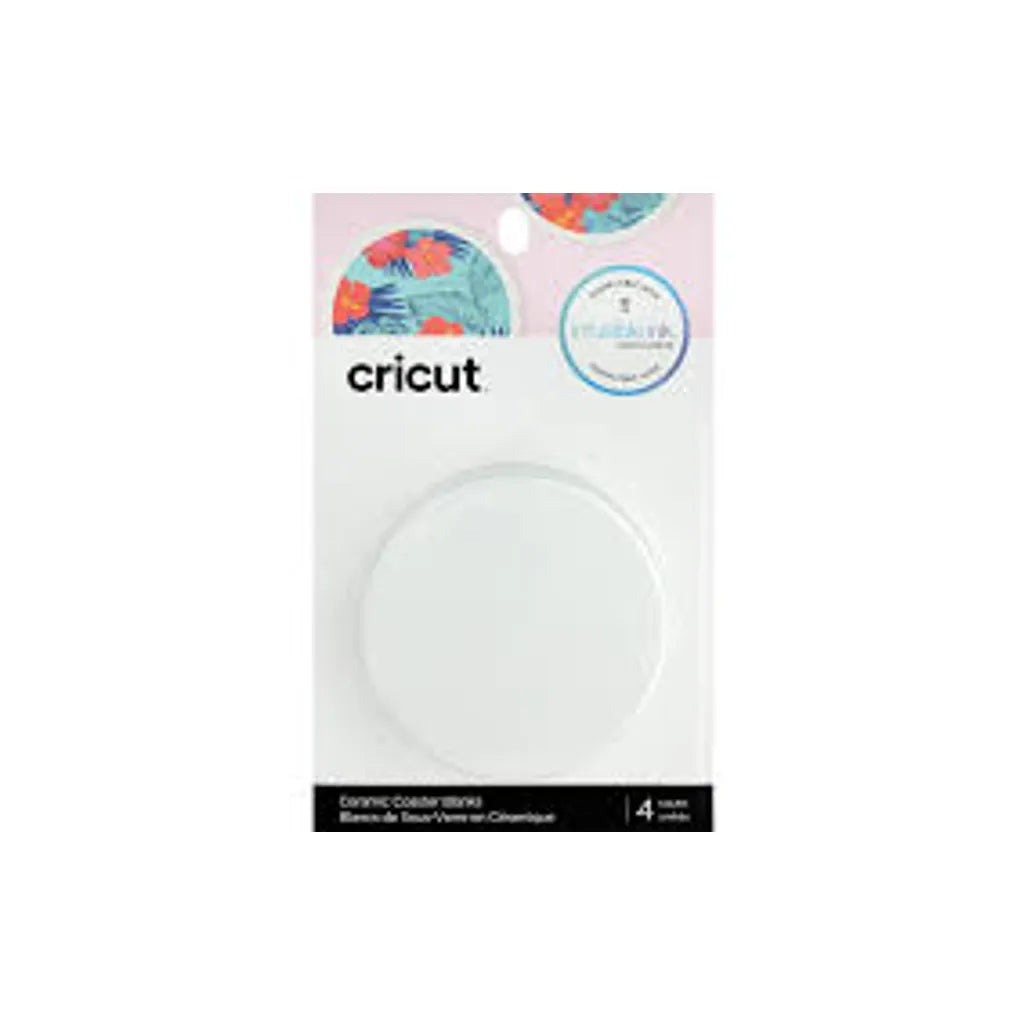 2006582: Cricut Infusible Ink Ceramic Coasters 4-pack (White)
