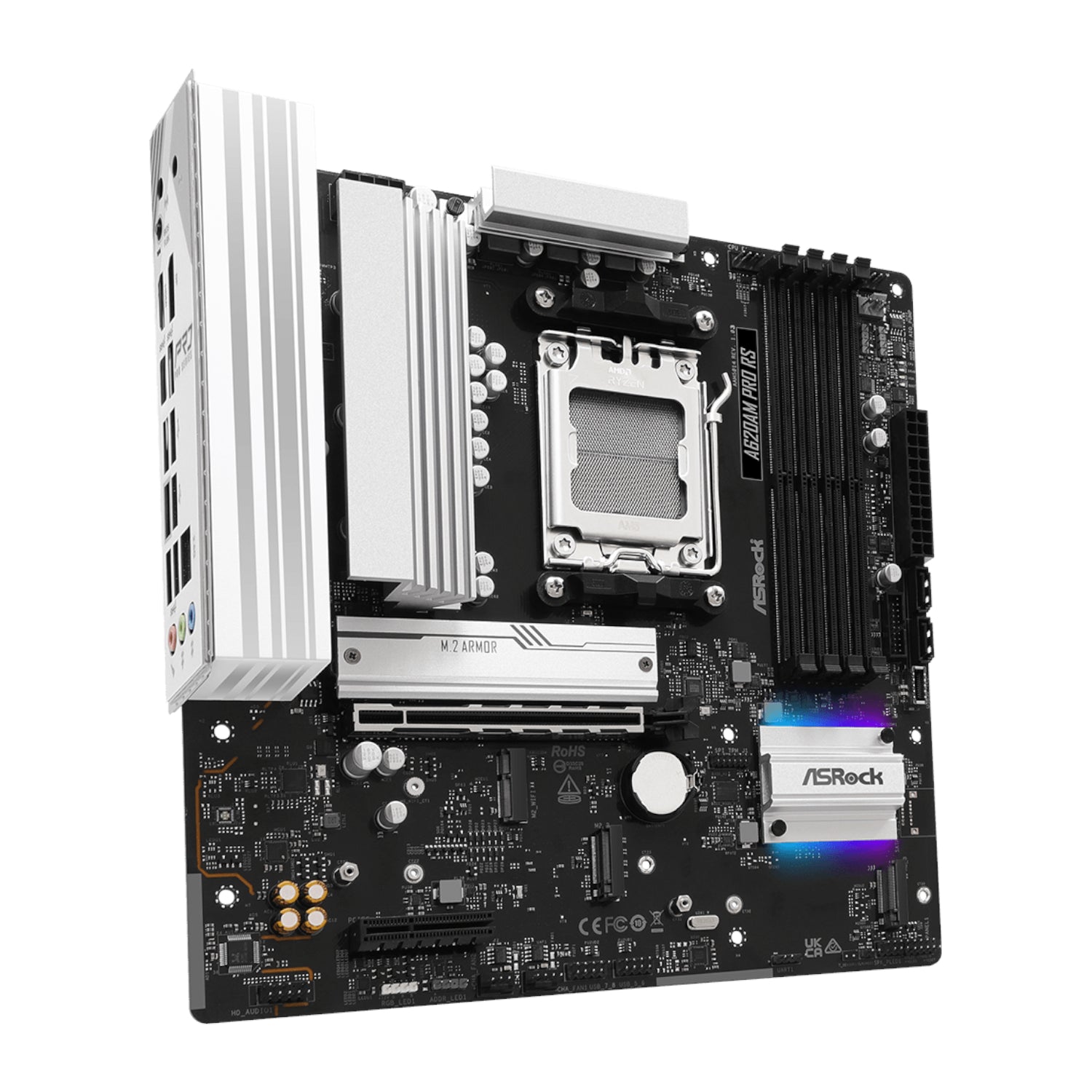 ASRock A620AM Pro RS AM5 M-ATX Motherboard – image 3