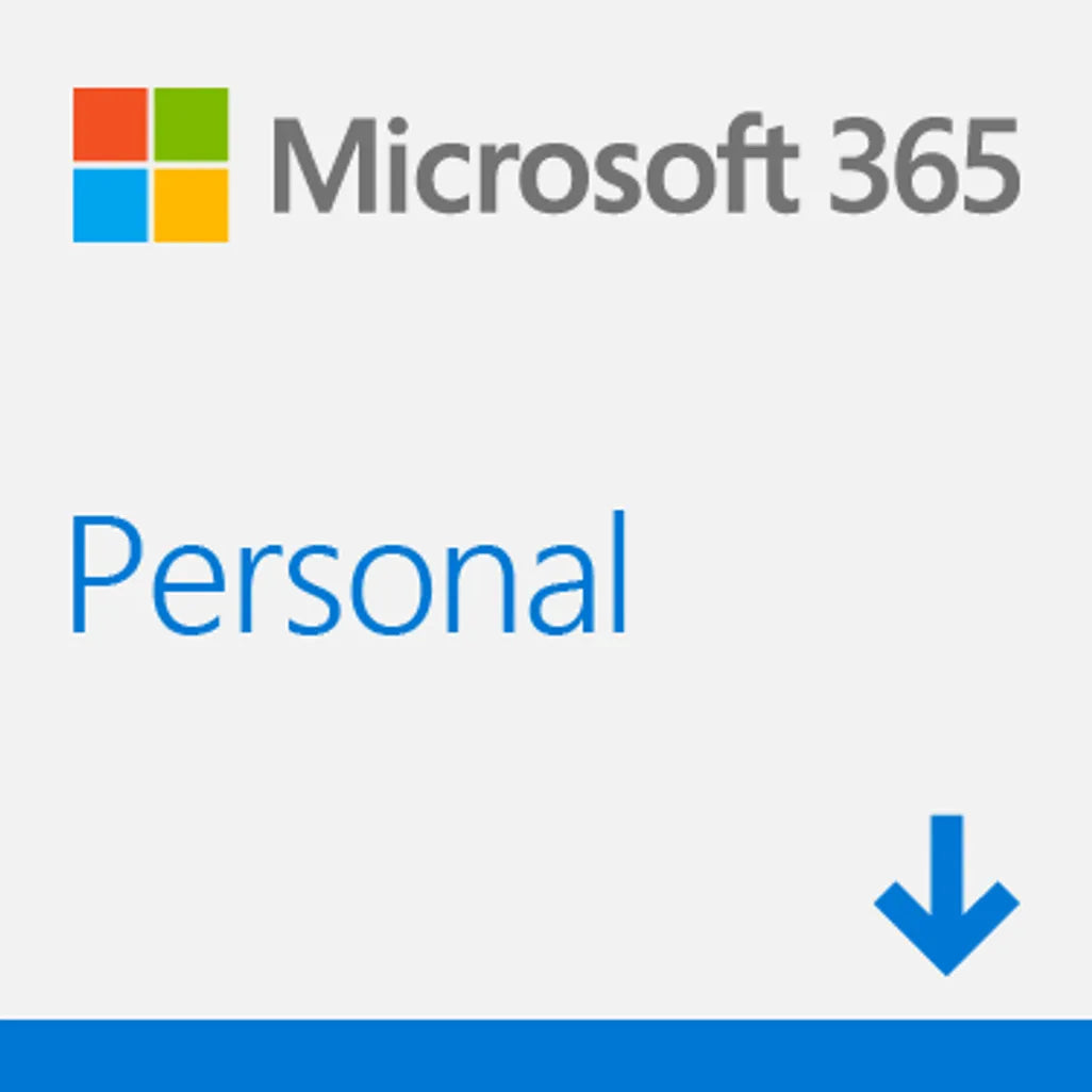 Microsoft 365 Personal 1 Year Subscription - Electronic Software Delivery - Emailed Link/Product Key, - Subscription Download only - This item cannot be credited