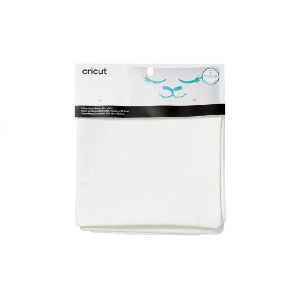 2007485: Cricut Smooth Pillow Case 46x46cm (White) (Infusible)