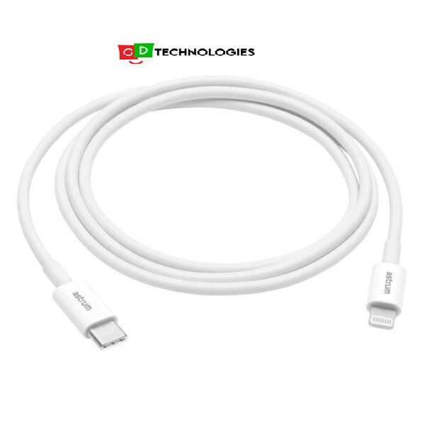 AC312 USB-C to 8 pin Lightning Charge & Sync 1.2m MFI Cable