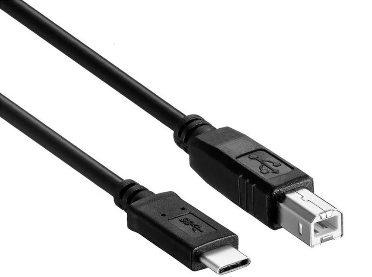 USB C to USB B Printer Cable