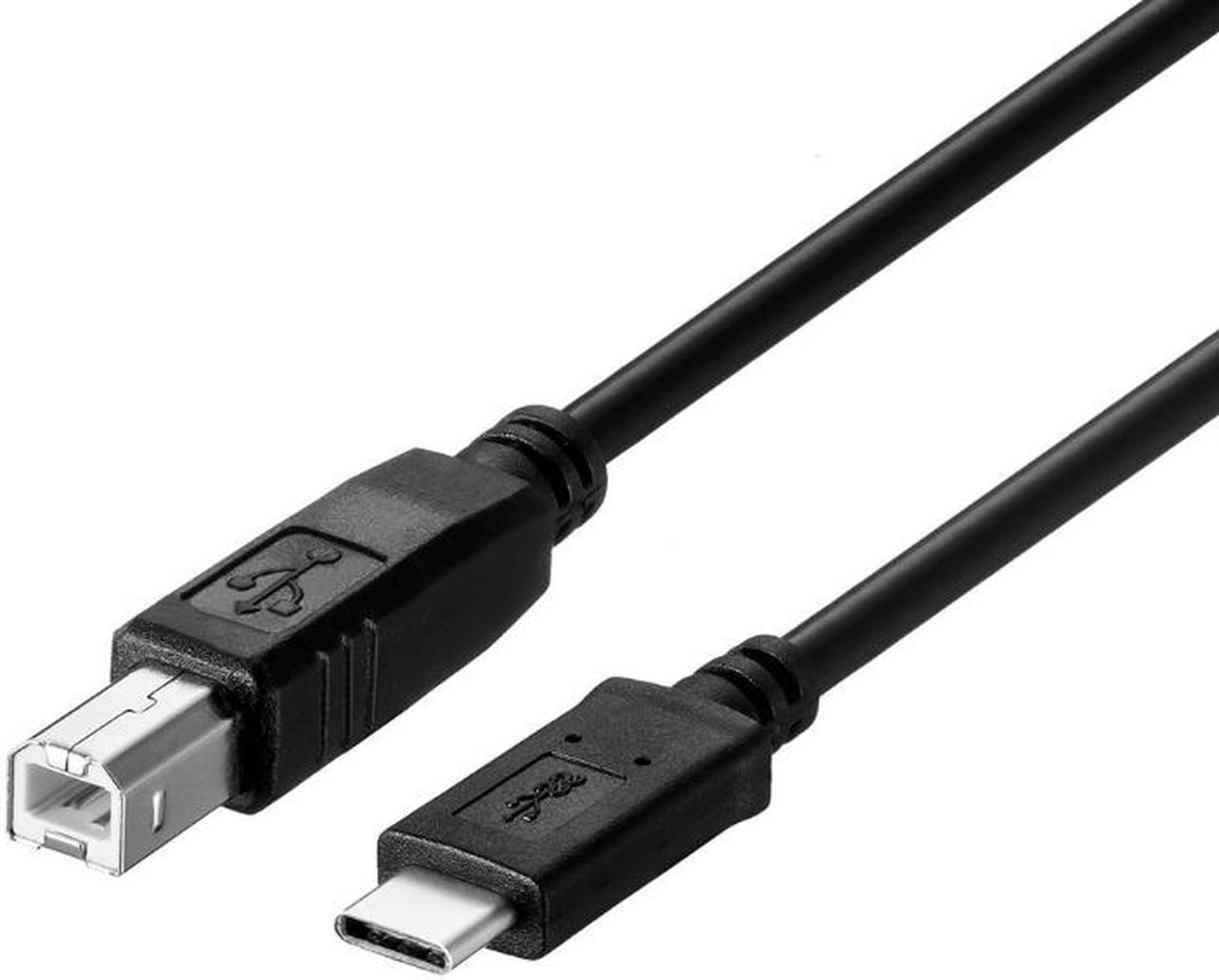 USB C to USB B Printer Cable