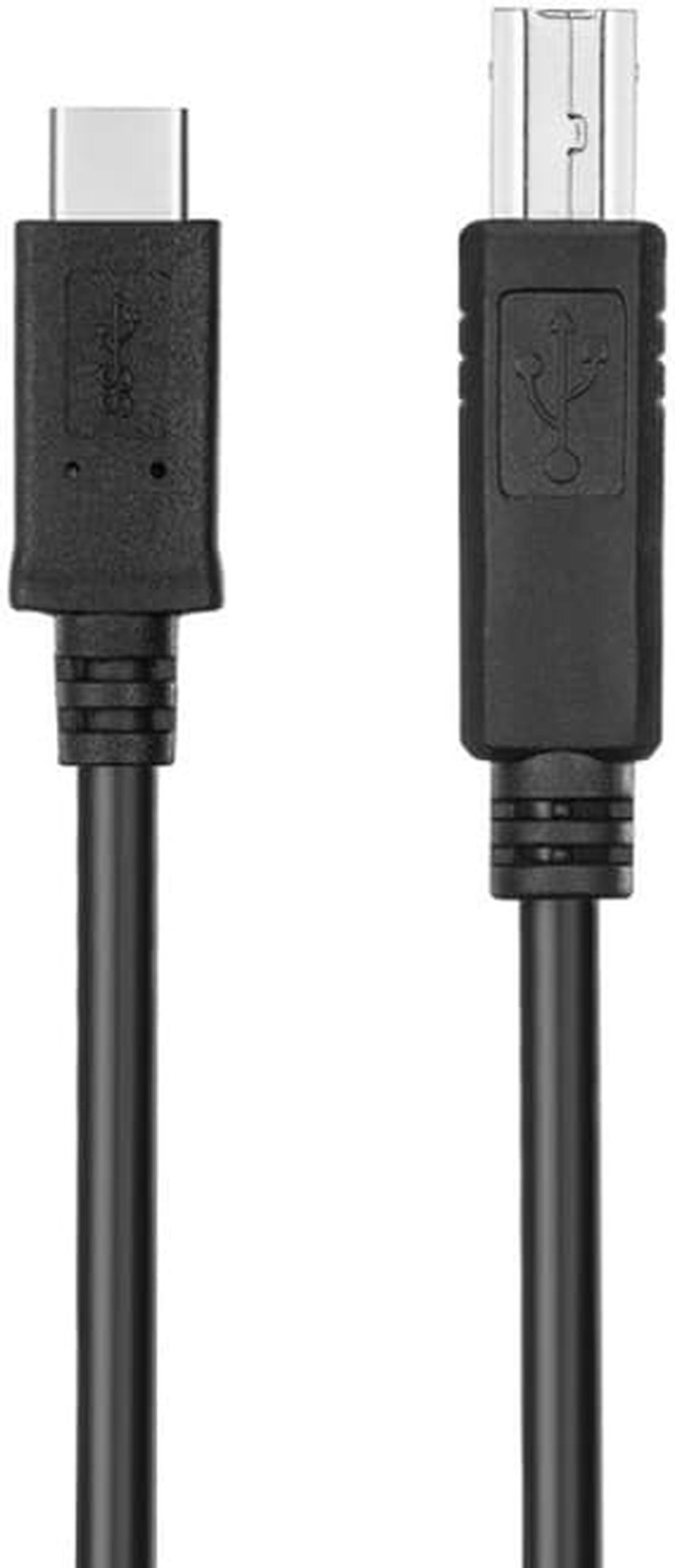 USB C to USB B Printer Cable