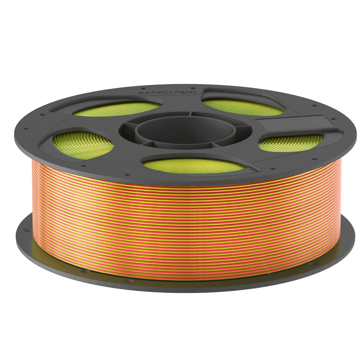 Anycubic PLA Silk Tri-Color Filament – Red Yellow Green – image 2
