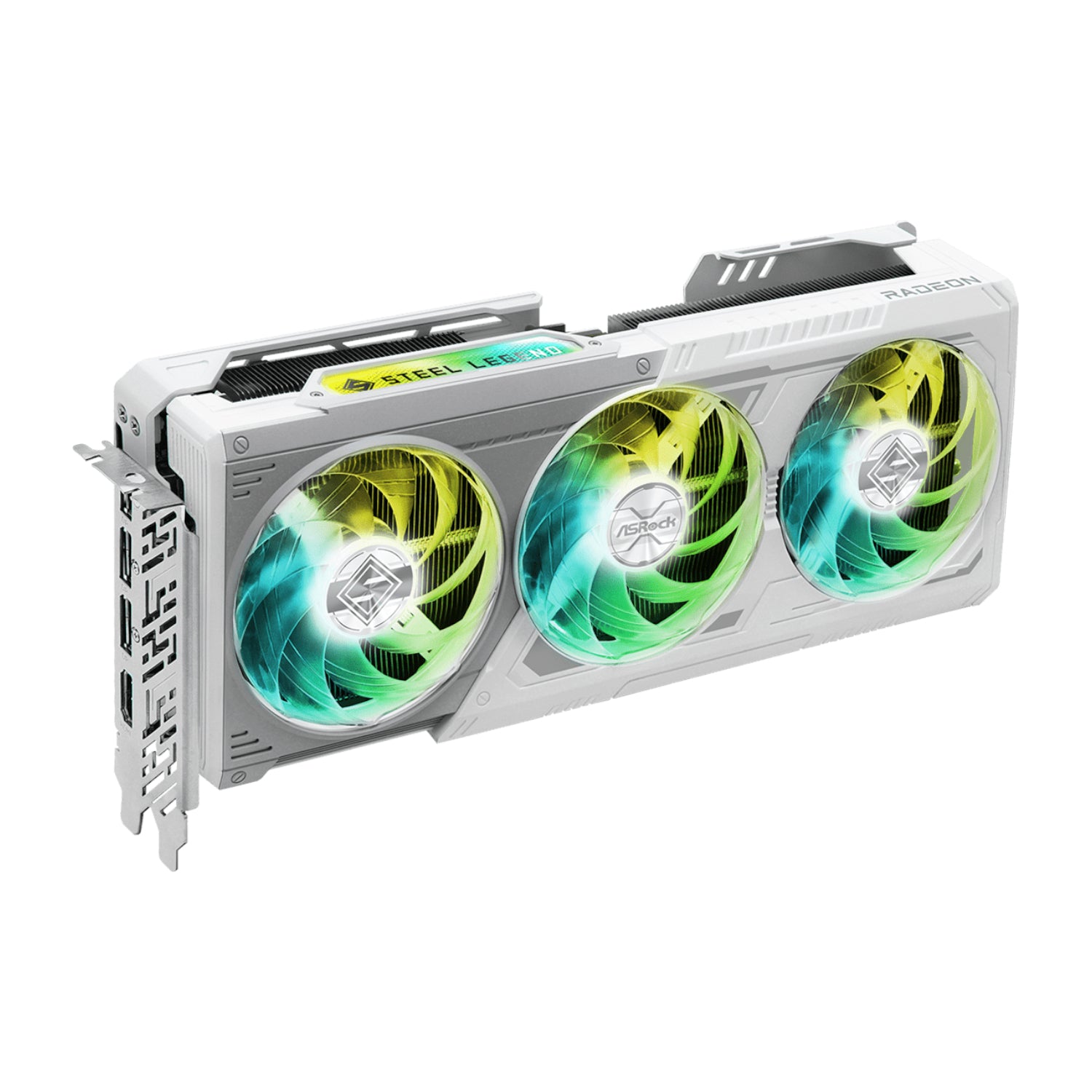 ASRock AMD Radeon RX 9070 XT Steel Legend 16GB Graphics Card – image 3