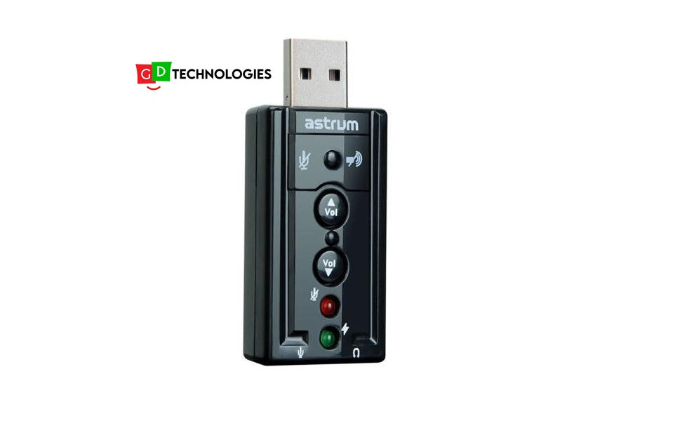 7.1CH External Stereo USB Sound Card