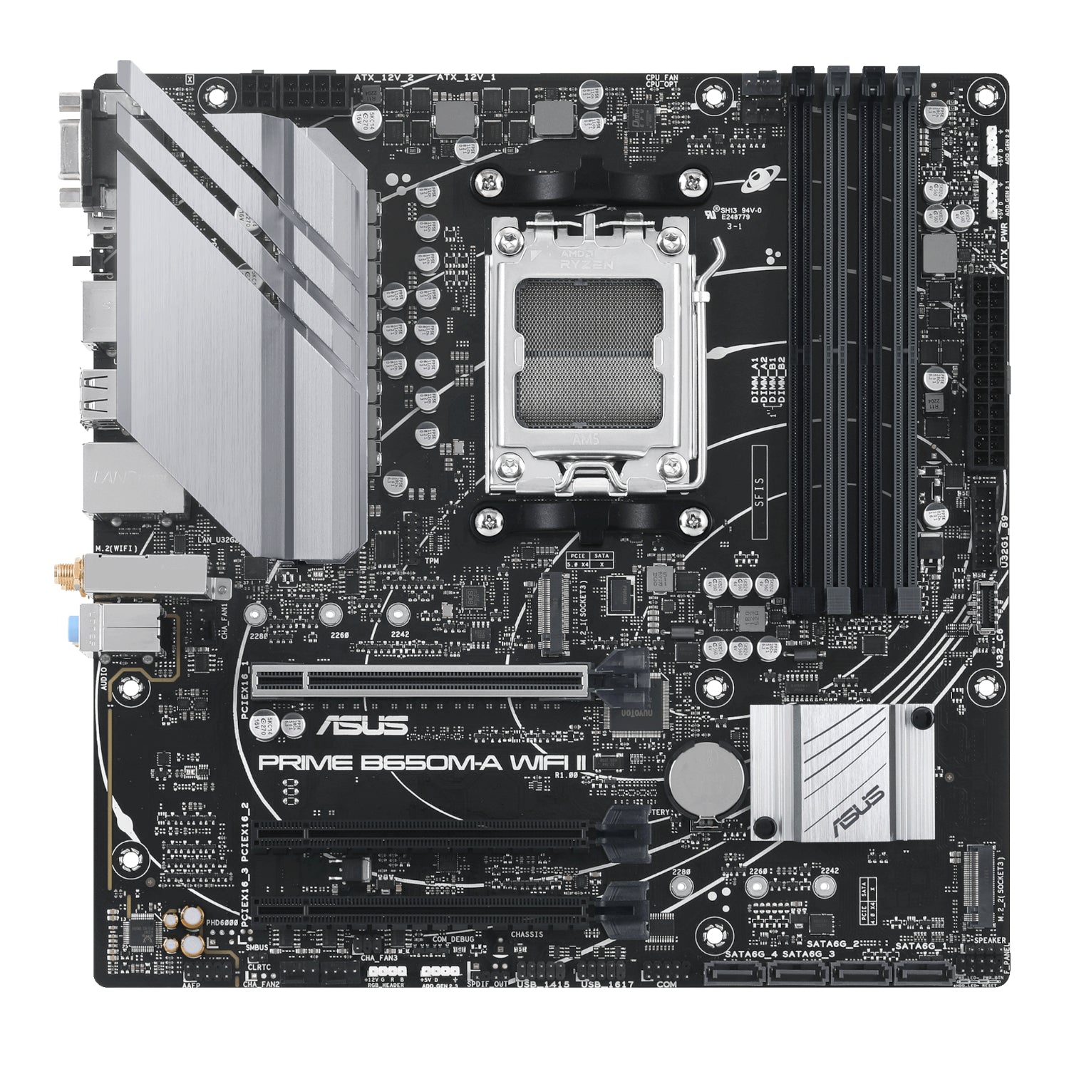 Asus PRIME B650M-A WIFI II M-ATX Gaming Motherboard – image 2