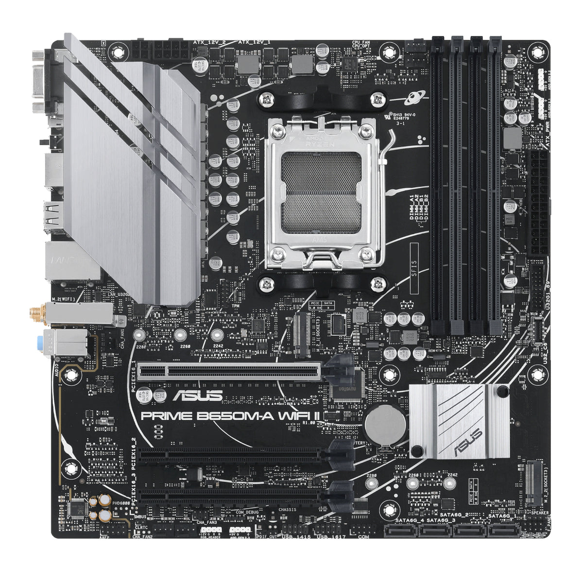 Asus PRIME B650M-A WIFI II M-ATX Gaming Motherboard – image 2