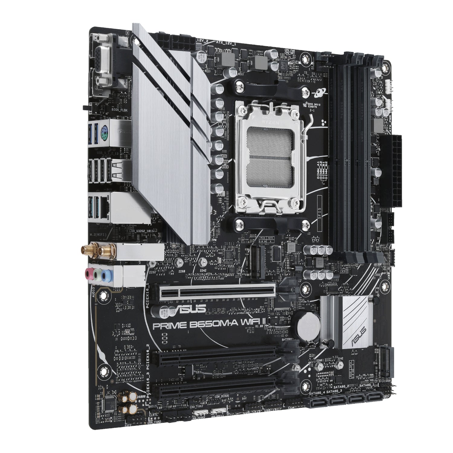 Asus PRIME B650M-A WIFI II M-ATX Gaming Motherboard – image 3