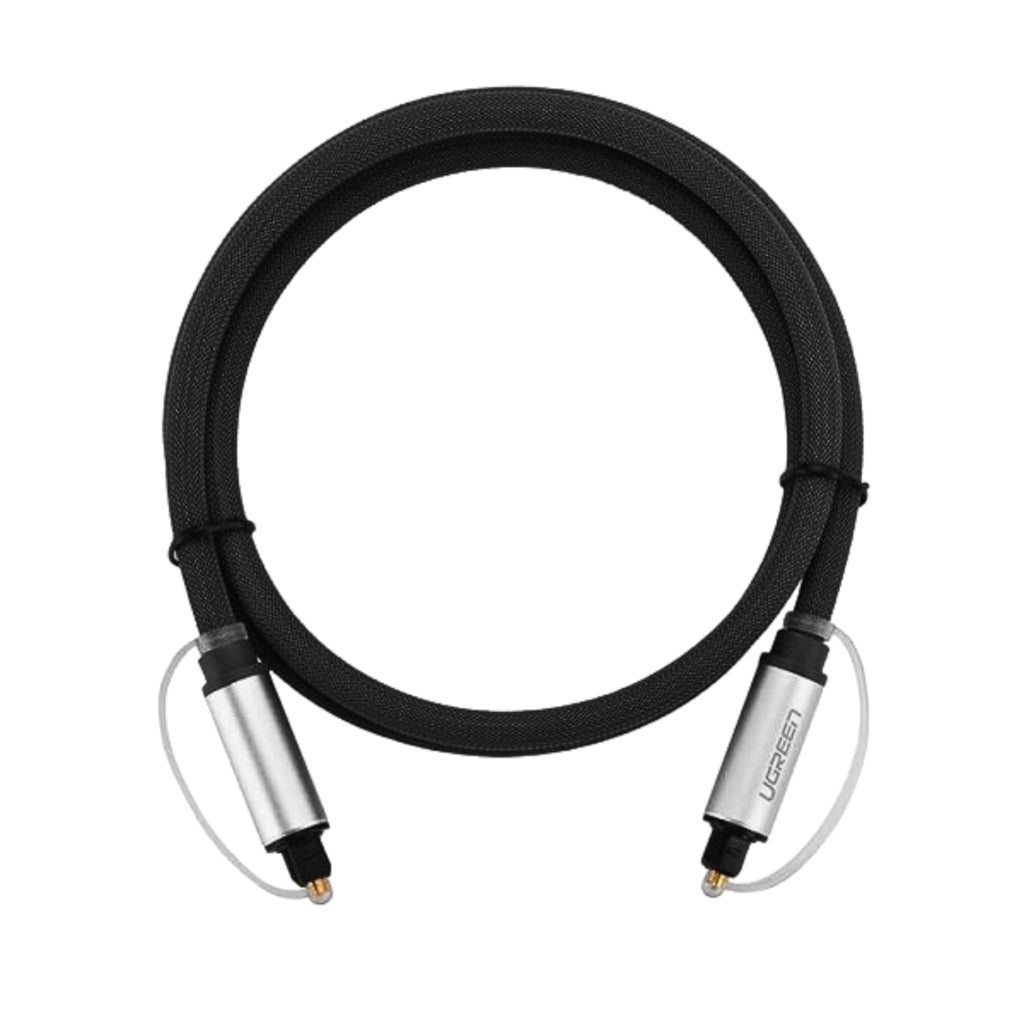 UGREEN AV108 Male to Male Toslink Optical Audio Cable 2m–Grey – image 3