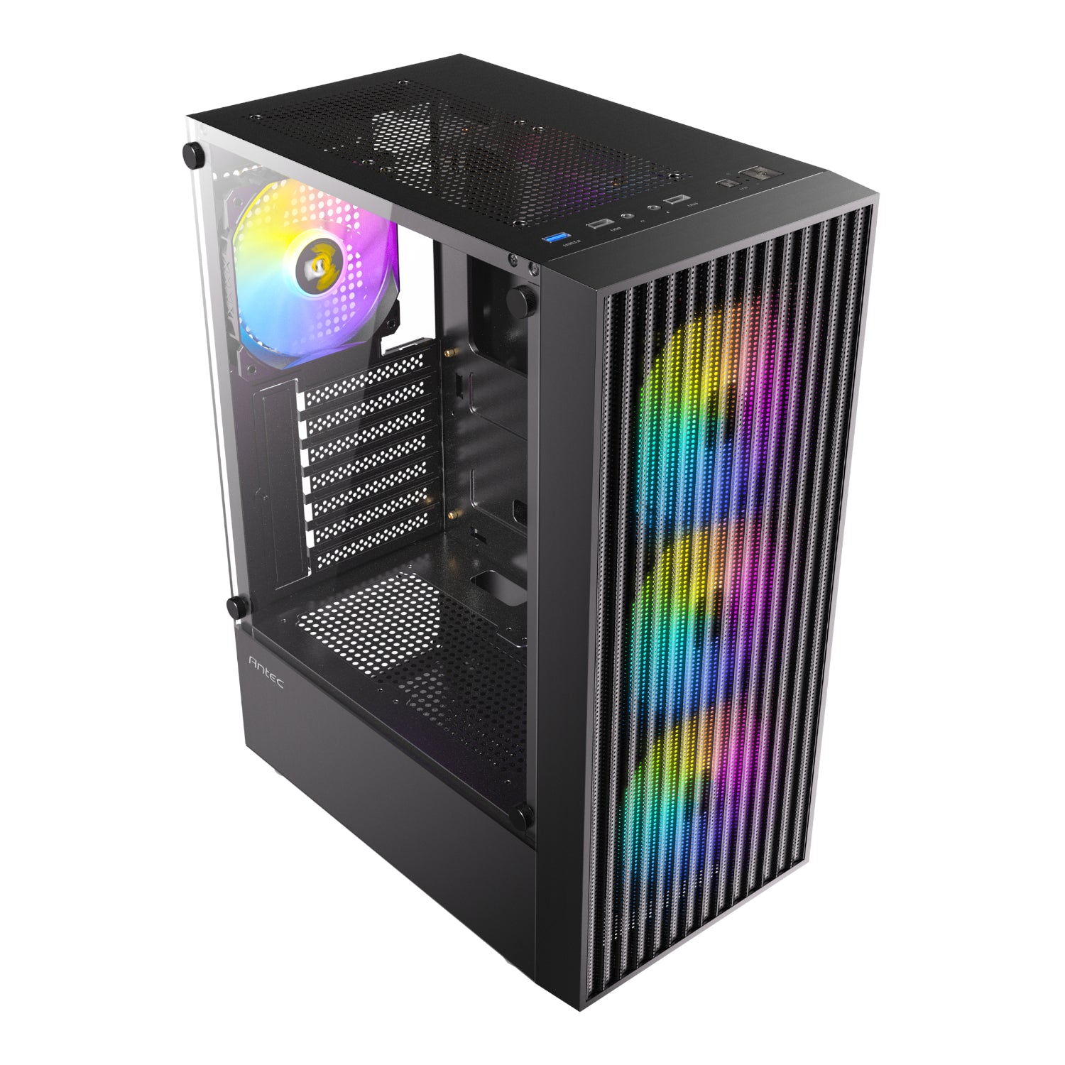 Antec AX27 RGB ELITE ATX Gaming Chassis - Black – image 5
