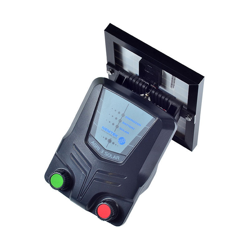Agri Solar 3km Energizer with built-in Lithium Battery