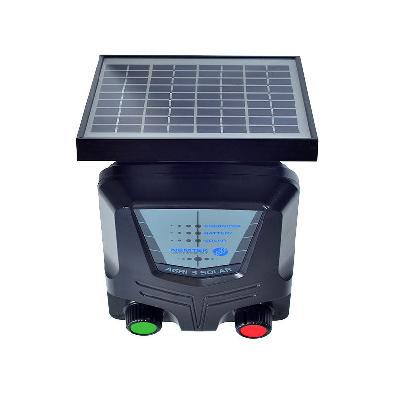 Agri Solar 3km Energizer with built-in Lithium Battery