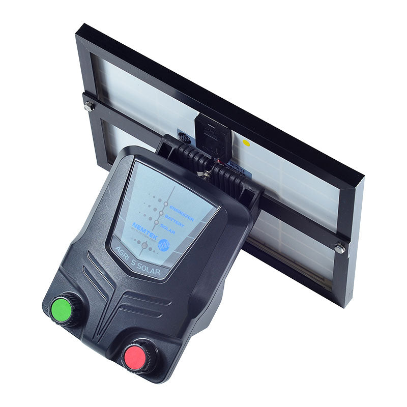 Agri Solar 5km Energizer with built-in Lithium Battery