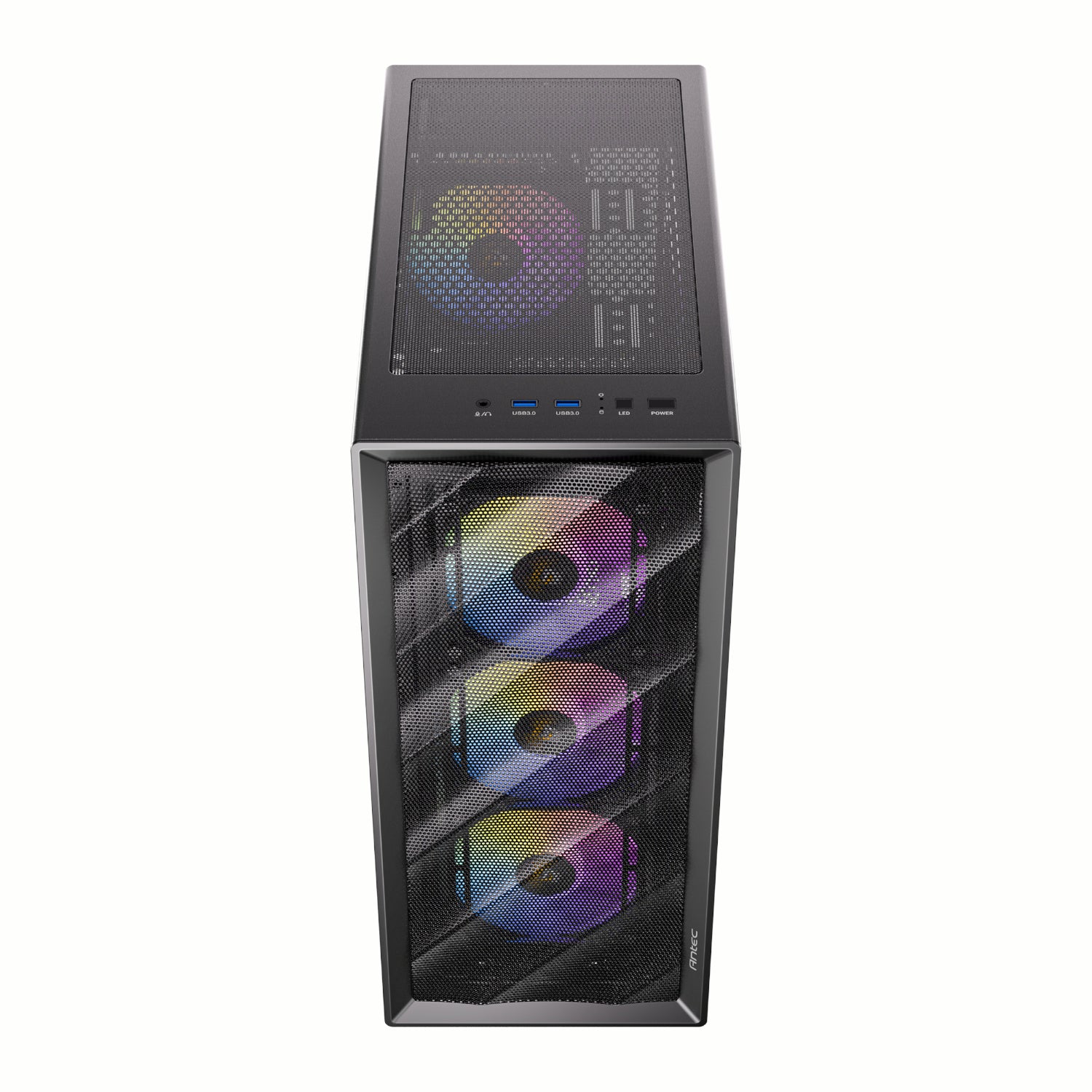 Antec AX85 ATX ARGB Mid-Tower Gaming Chassis - Black - image 2