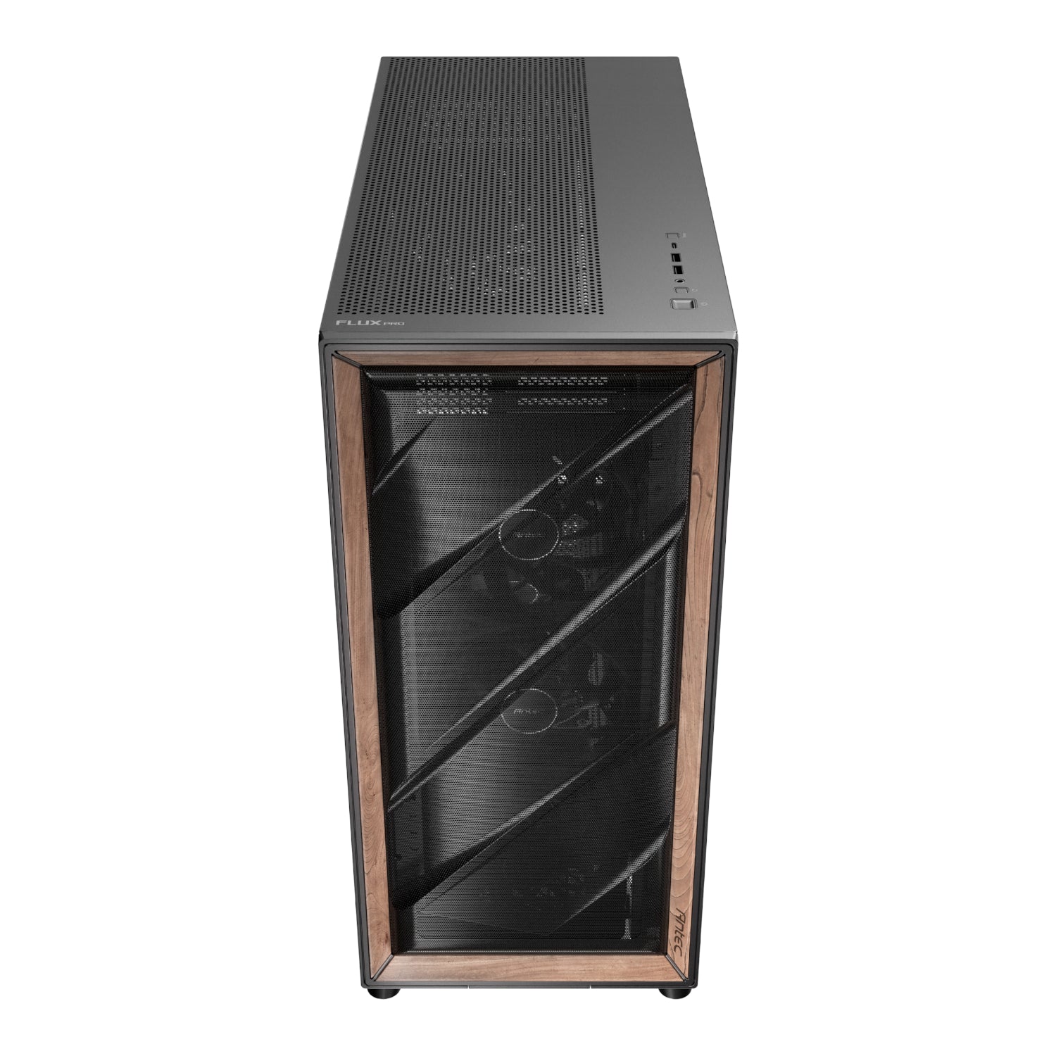 Antec FLUX PRO E-ATX Full Tower Gaming Chassis – Black – image 4