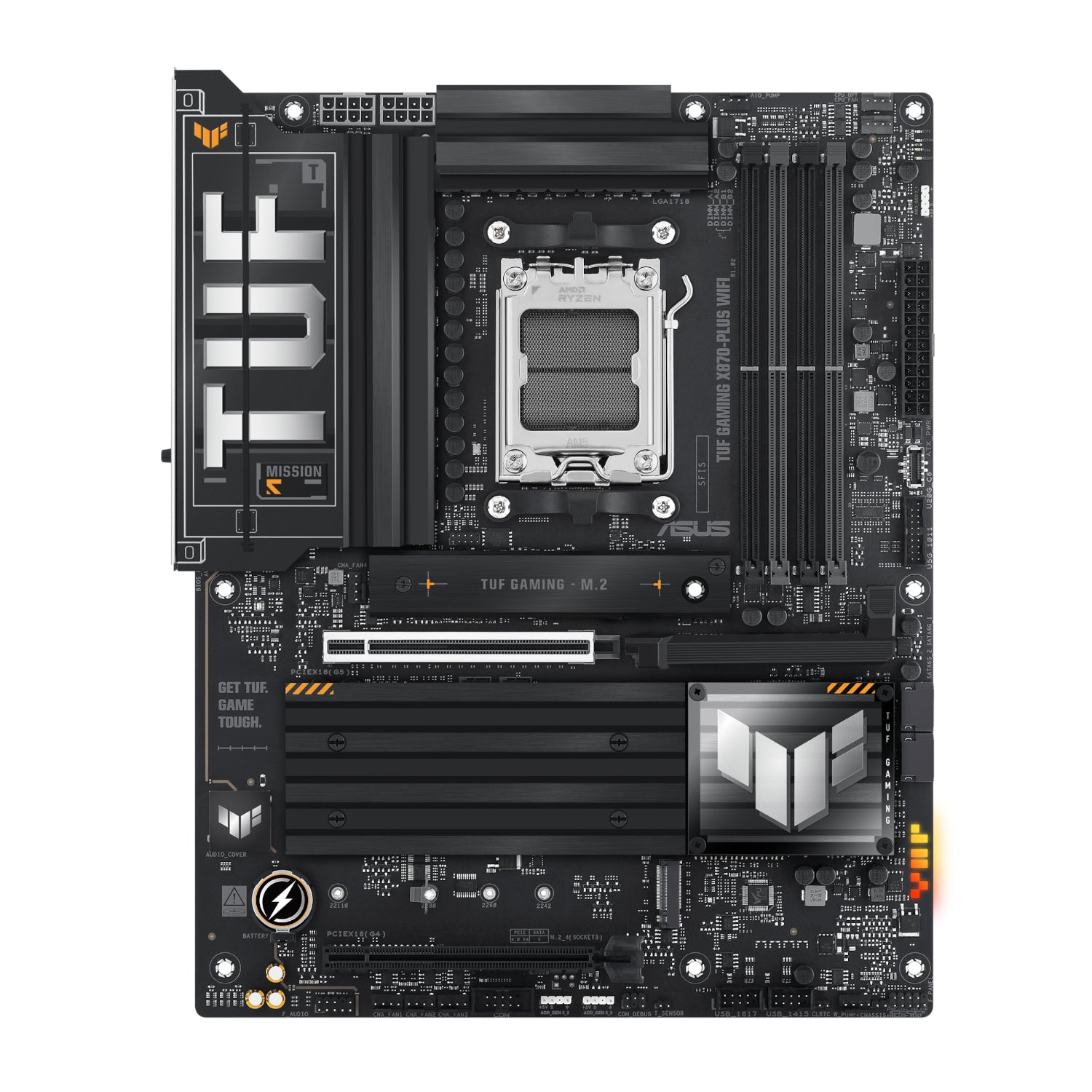 Asus TUF Gaming X870-PLUS WIFI AMD AM5 ATX Gaming Motherboard – image 2