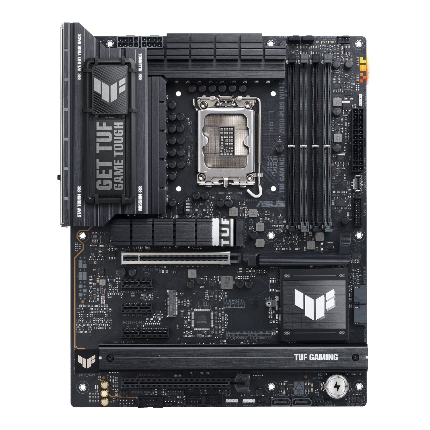 Asus TUF Gaming Z890-PLUS WIFI Intel LGA1851 ATX Gaming Motherboard – image 2