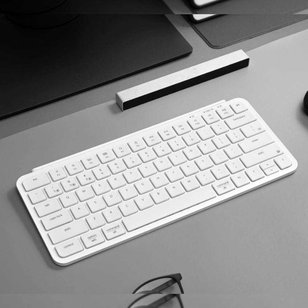 Keychron B1 Pro Ultra-Slim 75% Wireless Keyboard - Ivory White – image 5