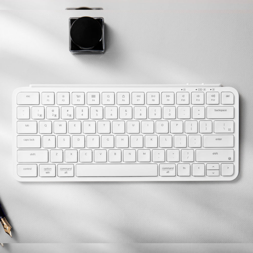 Keychron B1 Pro Ultra-Slim 75% Wireless Keyboard - Ivory White – image 6