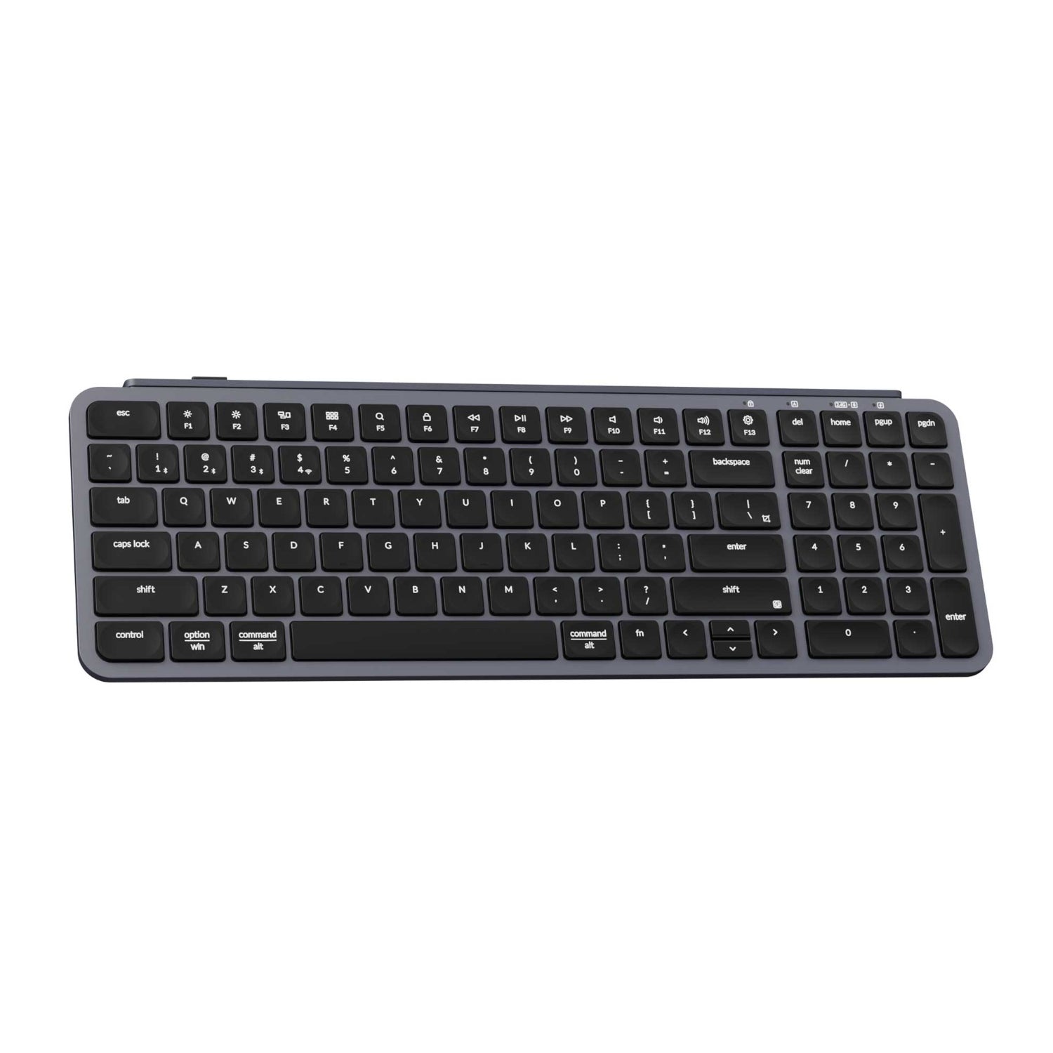 Keychron B2 Pro Ultra-Slim 96% Wireless Keyboard - Space Gray - image 2