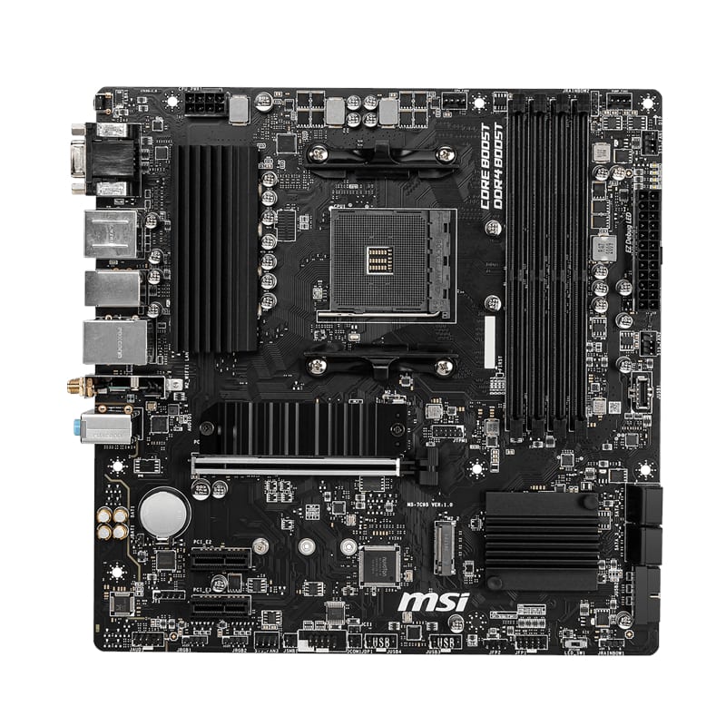 MSI B550M PRO-VDH WIFI AMD AM4 MATX Gaming Motherboard – image 2