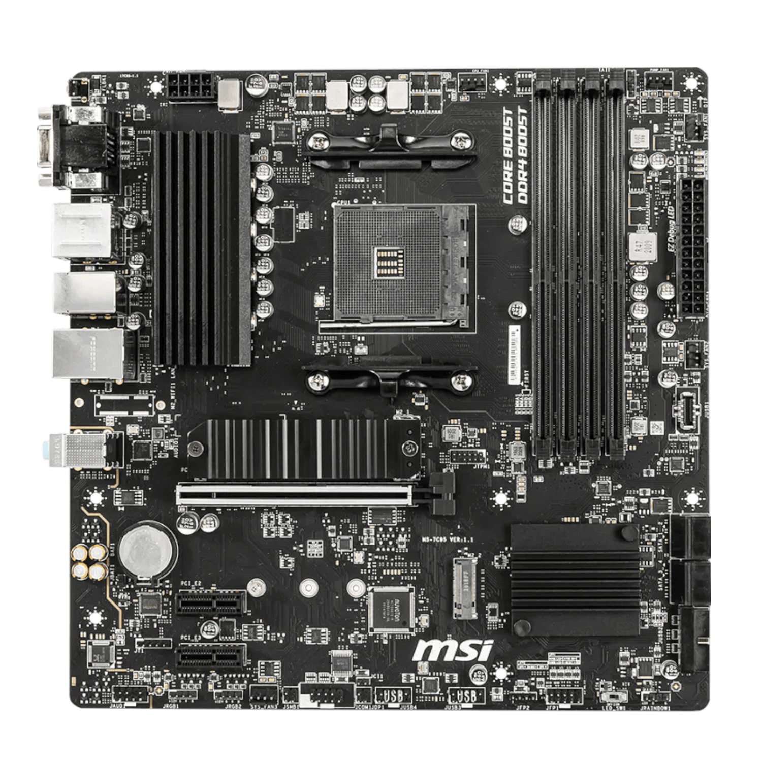 MSI B550M PRO-VDH AM4 M-ATX Motherboard – image 2