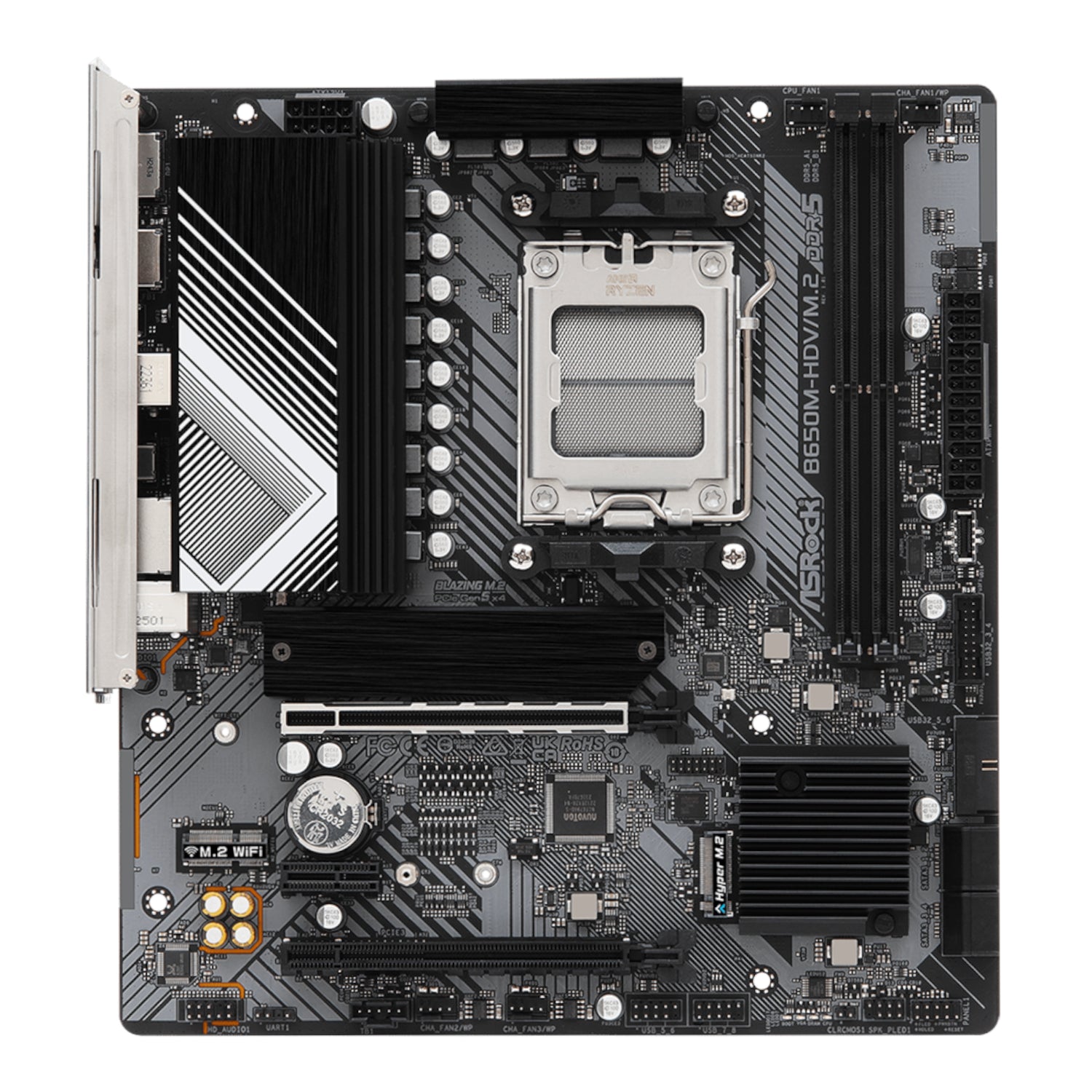 ASRock B650M-HDV/M.2 AM5 Micro-ATX Motherboard – image 2