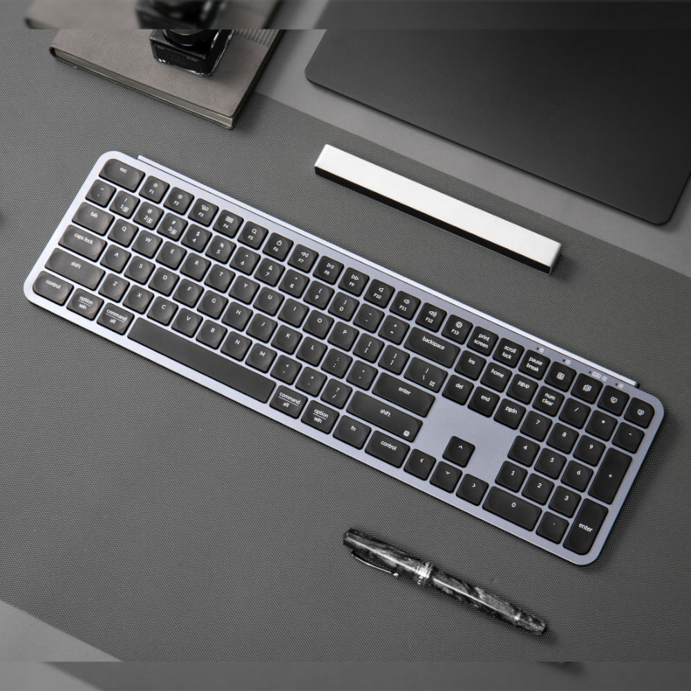 Keychron B6 Pro Ultra-Slim 100% Wireless Keyboard – Space Grey – image 4