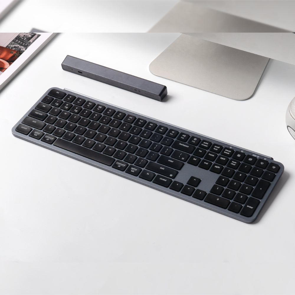 Keychron B6 Pro Ultra-Slim 100% Wireless Keyboard – Space Grey – image 5